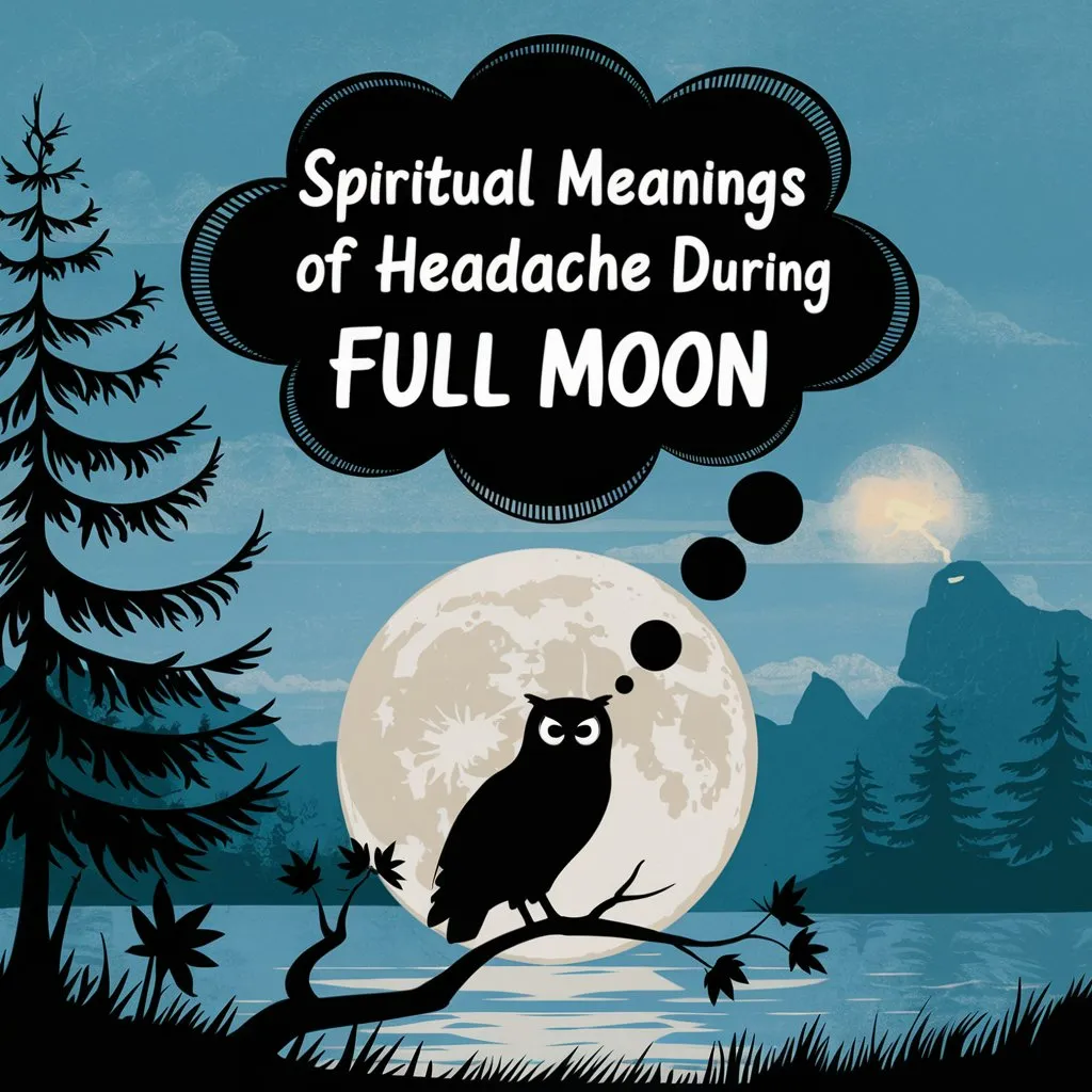 You are currently viewing 12 Spiritual Meanings of Headache During Full Moon