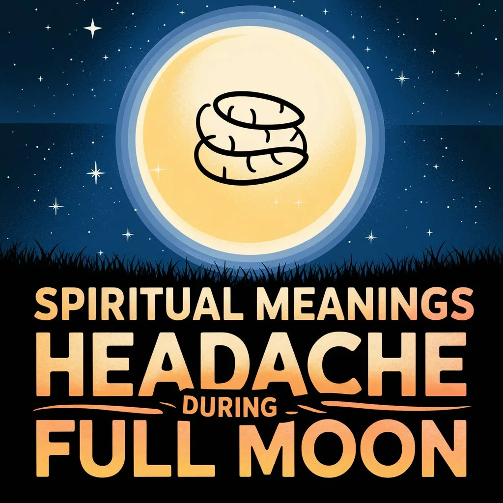 12 Spiritual Meanings of Headache During Full Moon