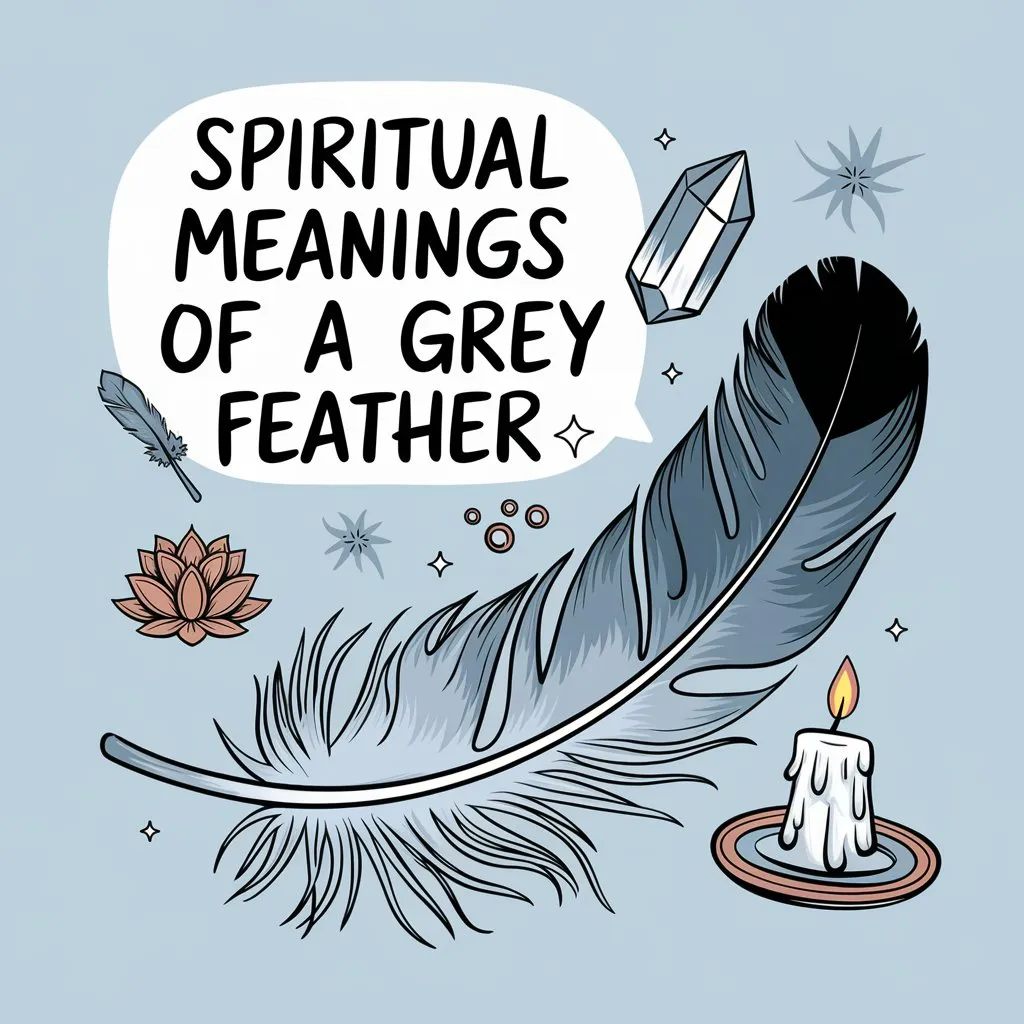 12 Spiritual Meanings of a Grey Feather: Balance and Neutrality