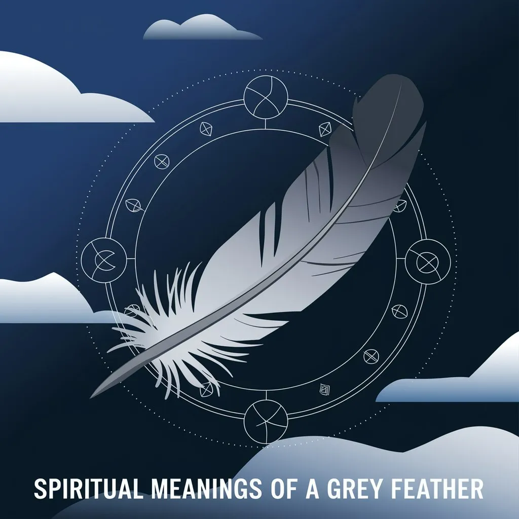 12 Spiritual Meanings of a Grey Feather: Balance and Neutrality