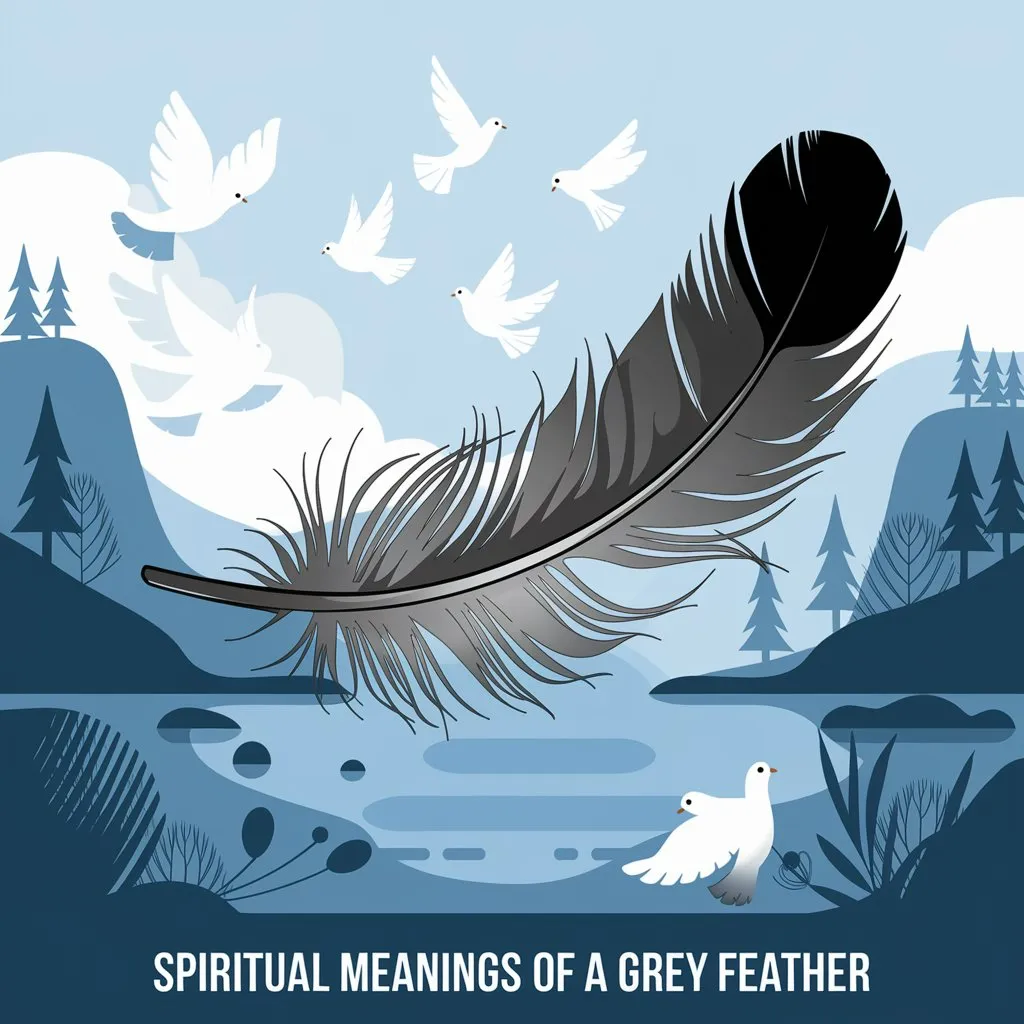 12 Spiritual Meanings of a Grey Feather: Balance and Neutrality