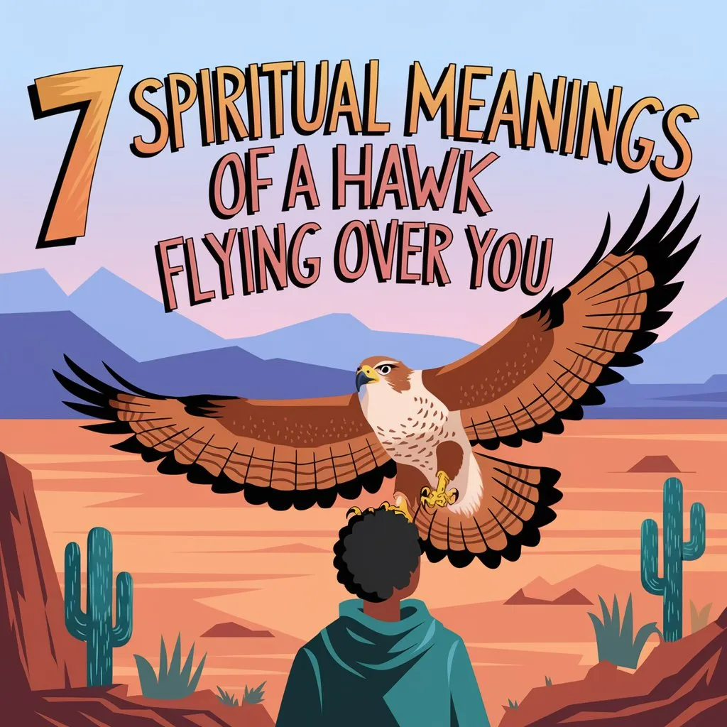 You are currently viewing 7 Spiritual Meanings of a Hawk Flying Over You Revealed