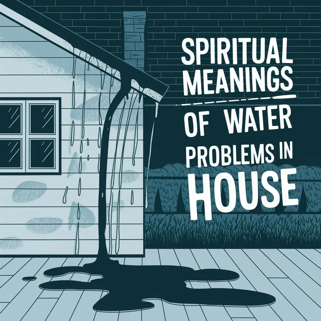 Spiritual Meanings of Water Problems in House