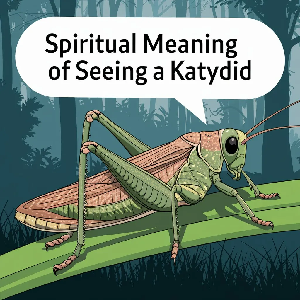 Spiritual Meaning of Seeing a Katydid: Interpreting the Signs