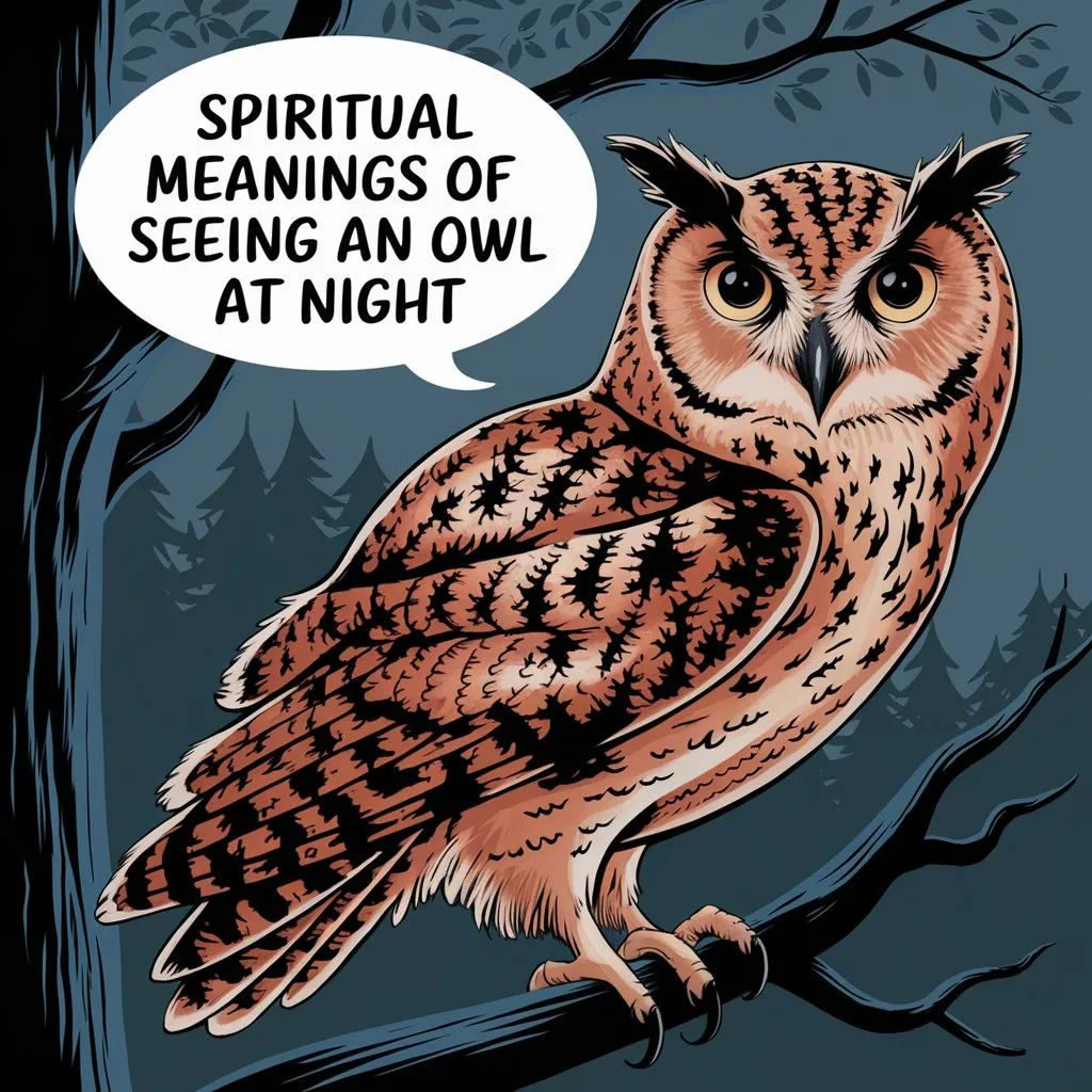 11 Spiritual Meanings of Seeing an Owl at Night: Wisdom and Intuition