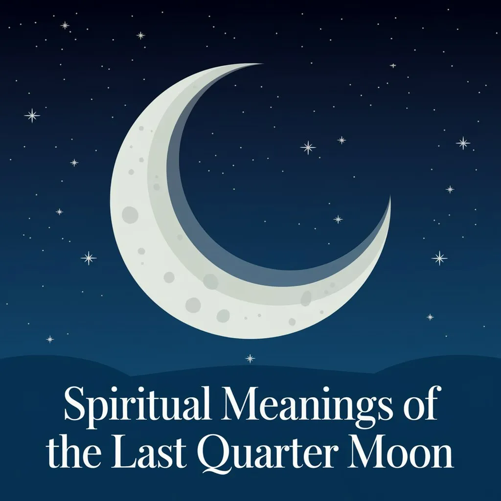 11 Spiritual Meanings of the Last Quarter Moon: Release and Renewal