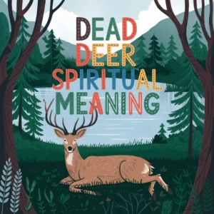 Read more about the article Dead Deer Spiritual Meaning: 11 Spiritual Messages & Symbolism