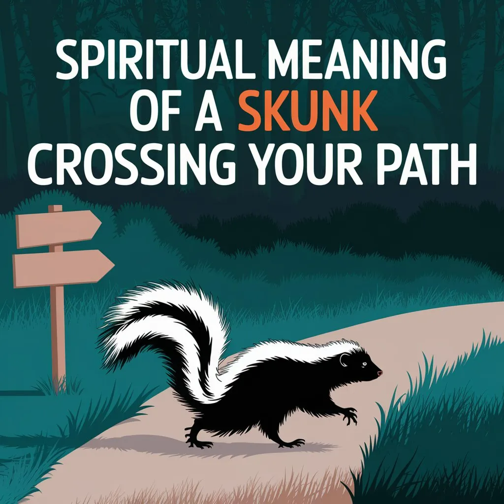 The Spiritual Meaning of a Skunk Crossing Your Path