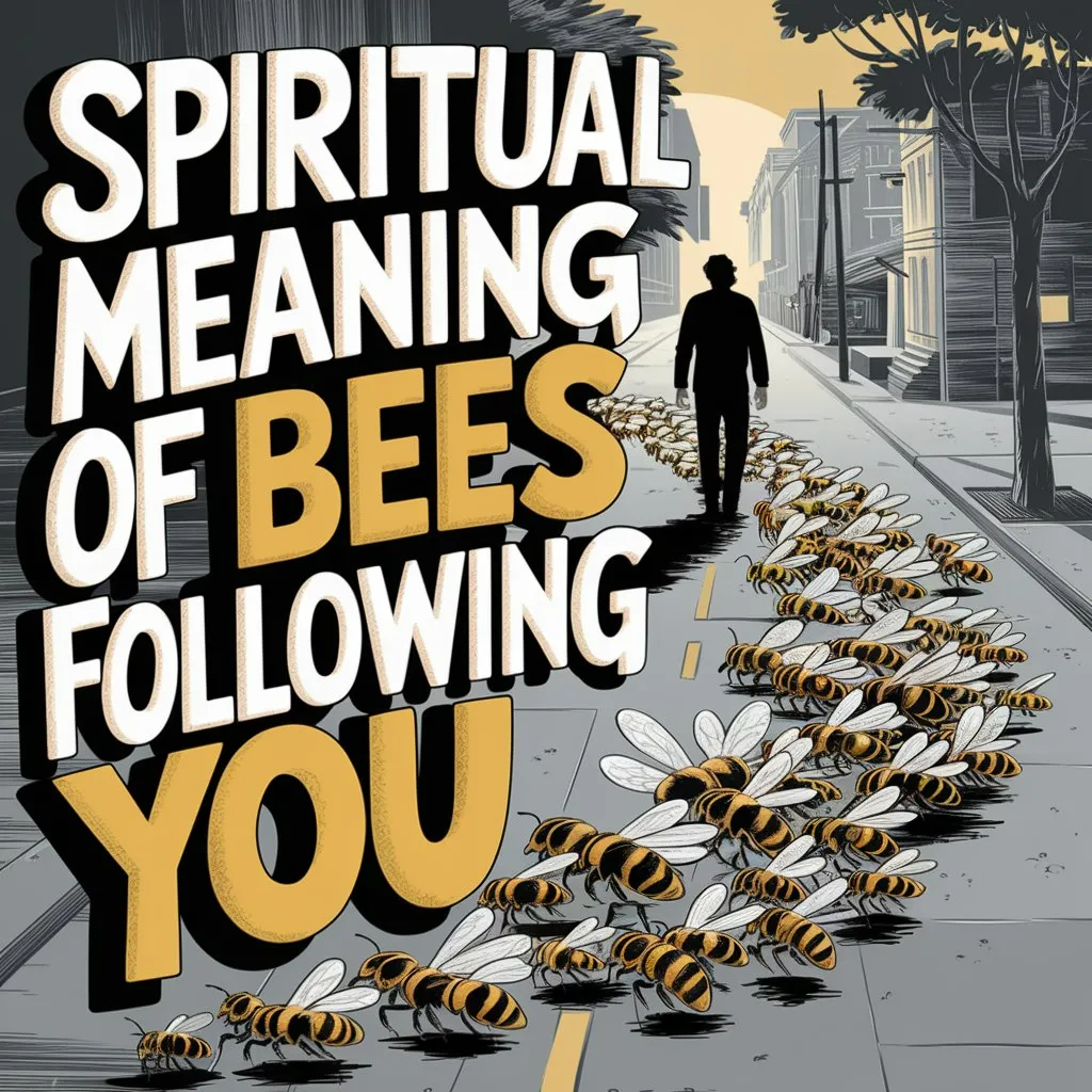 12 Spiritual Meaning of Bees Following You: Symbolism and Significance