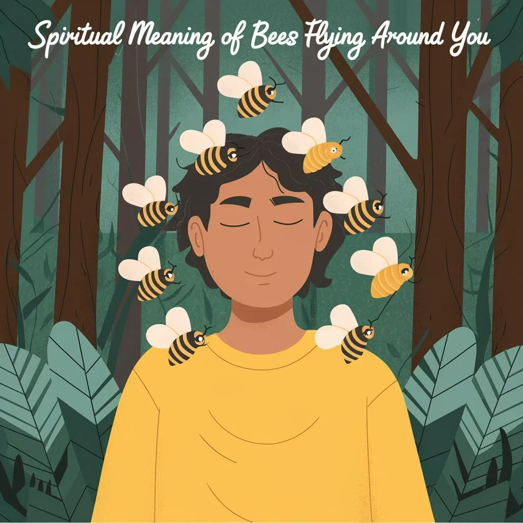 15 Spiritual Meaning of Bees Flying Around You: Spiritual Guidance