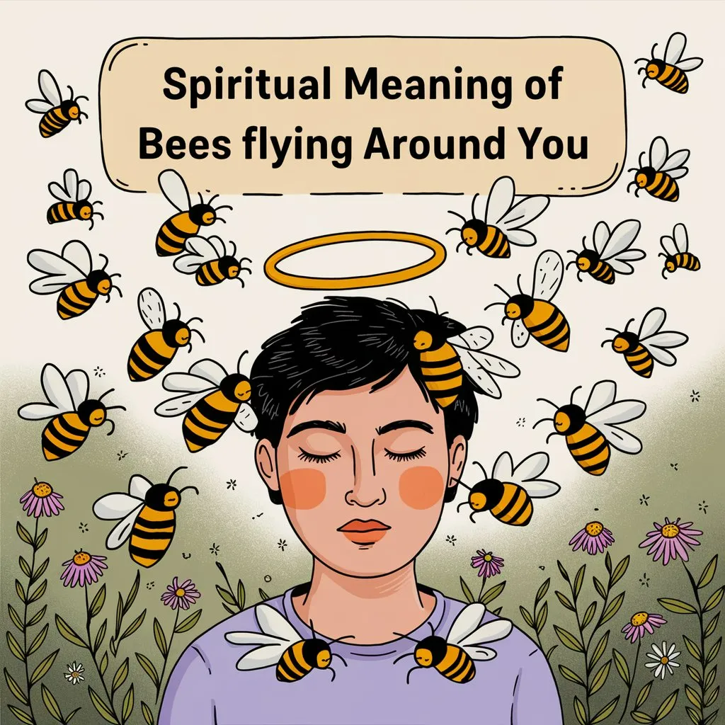 15 Spiritual Meaning of Bees Flying Around You: Spiritual Guidance