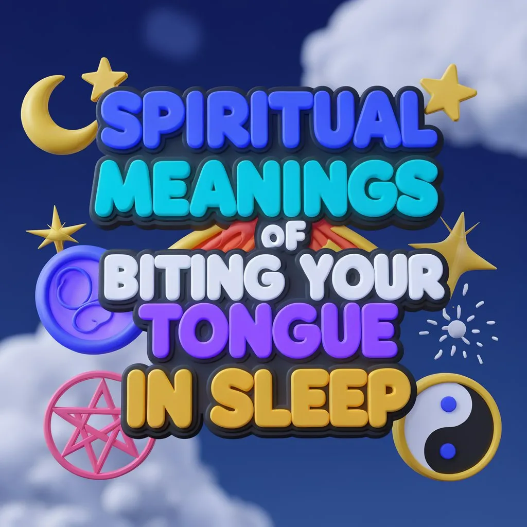 10 Spiritual Meanings of Biting Your Tongue in Sleep Revealed