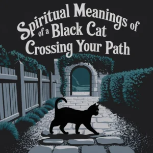 Read more about the article 12 Spiritual Meanings of a Black Cat Crossing Your Path: The Ominous Sign