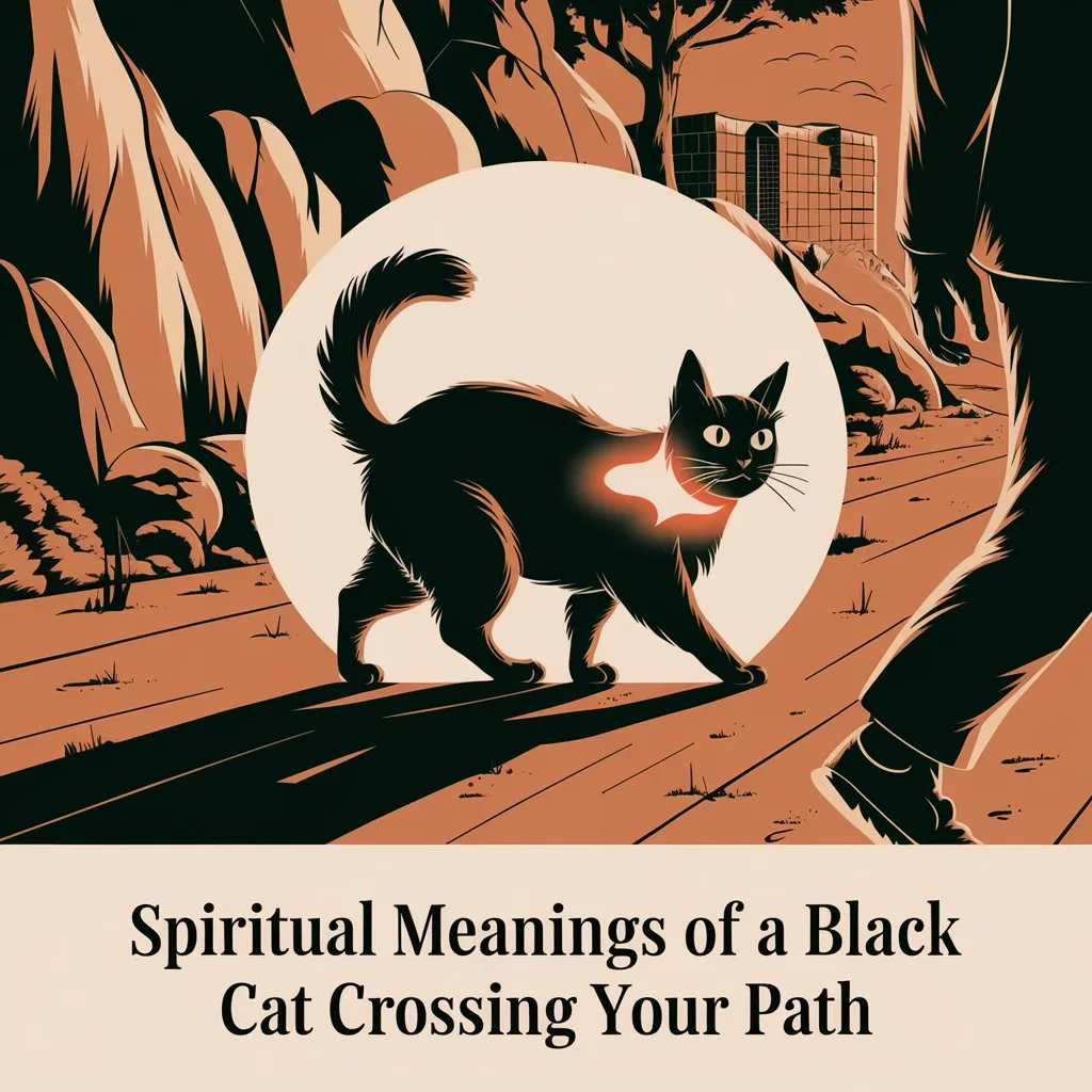 12 Spiritual Meanings of a Black Cat Crossing Your Path: The Ominous Sign