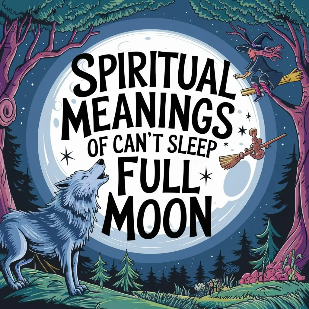 You are currently viewing 11 Spiritual Meanings Behind Full Moon Insomnia: Cosmic Connections