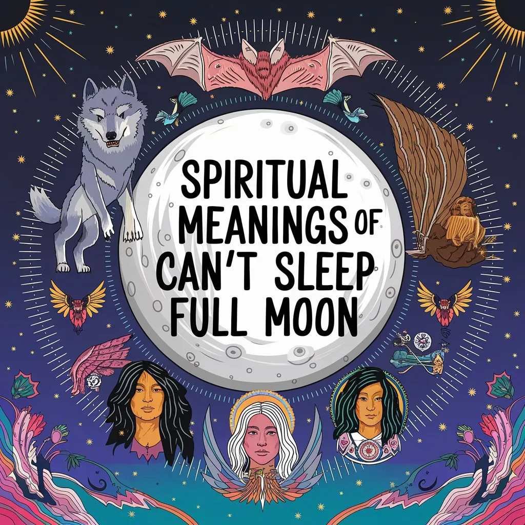 11 Spiritual Meanings Behind Full Moon Insomnia: Cosmic Connections