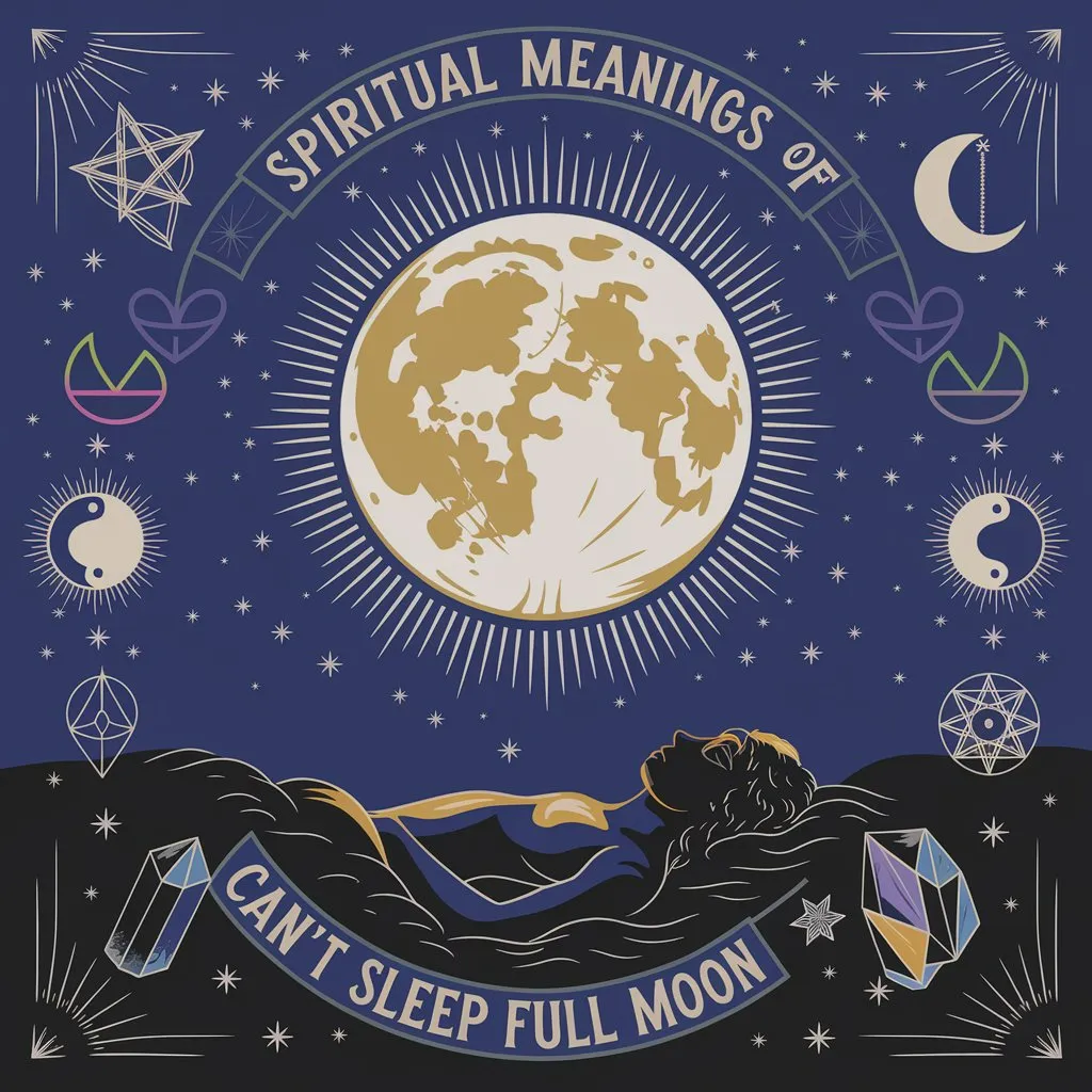 11 Spiritual Meanings Behind Full Moon Insomnia: Cosmic Connections