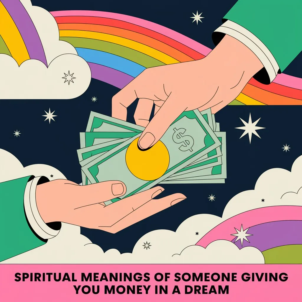 11 Spiritual Meanings of Someone Giving You Money in a Dream