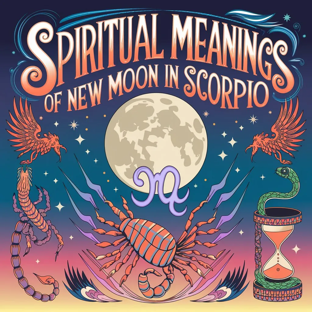 13 Spiritual Meanings of New Moon in Scorpio 2024