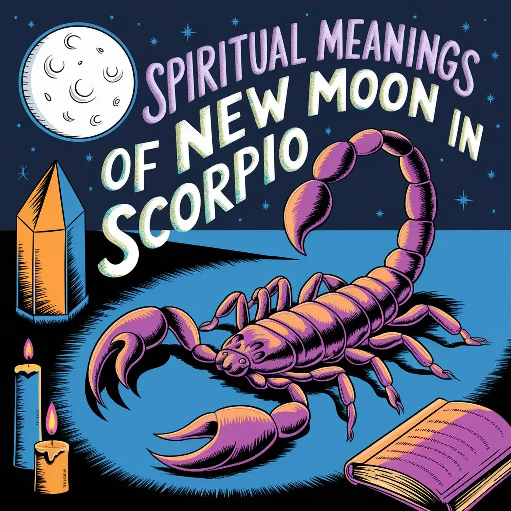 13 Spiritual Meanings of New Moon in Scorpio 2024