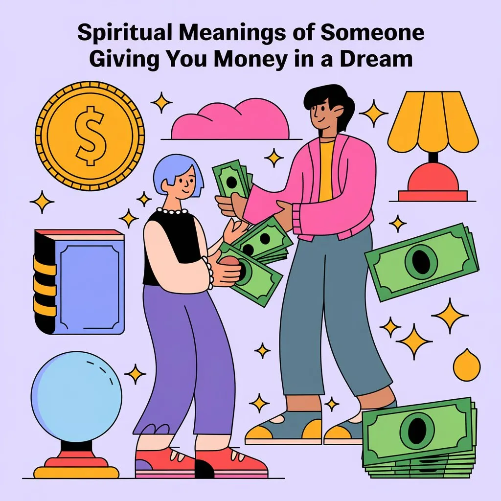 11 Spiritual Meanings of Someone Giving You Money in a Dream