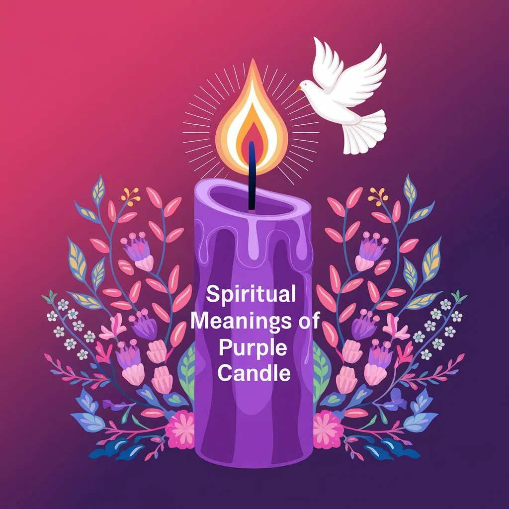 13 Spiritual Meanings of Purple Candles: A Mystical Illumination