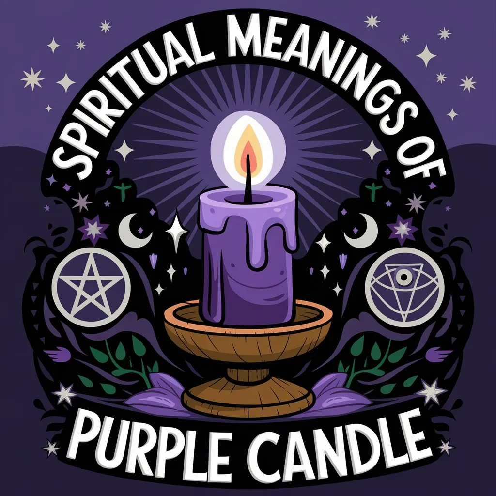 13 Spiritual Meanings of Purple Candles: A Mystical Illumination