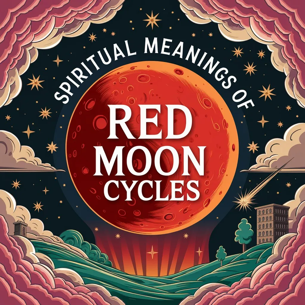 11 Spiritual Meanings of Red Moon Cycles: A Deep Dive into Feminine Power