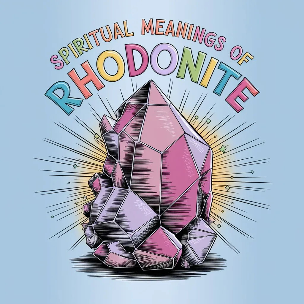 11 Spiritual Meanings of Rhodonite: Symbolism Revealed