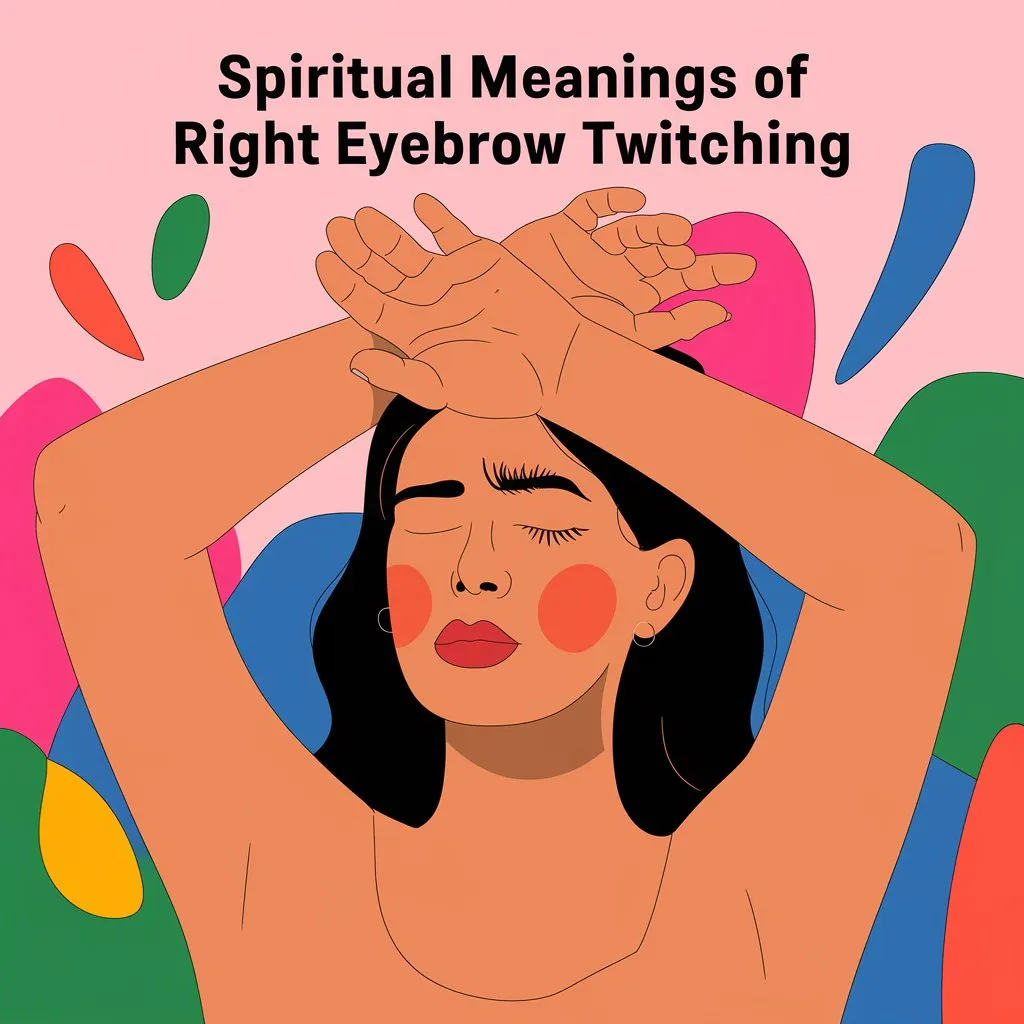 12 Spiritual Meanings of Right Eyebrow Twitching: An Insightful Guide