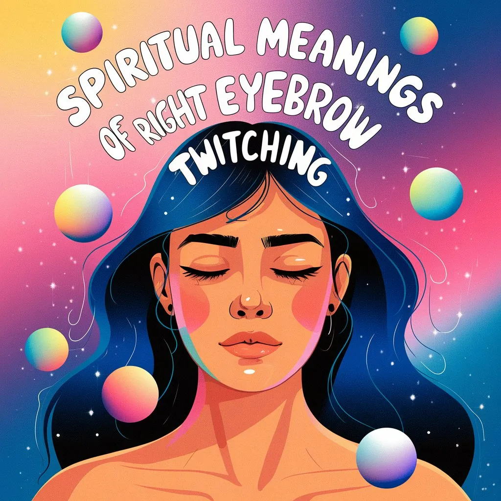 12 Spiritual Meanings of Right Eyebrow Twitching: An Insightful Guide