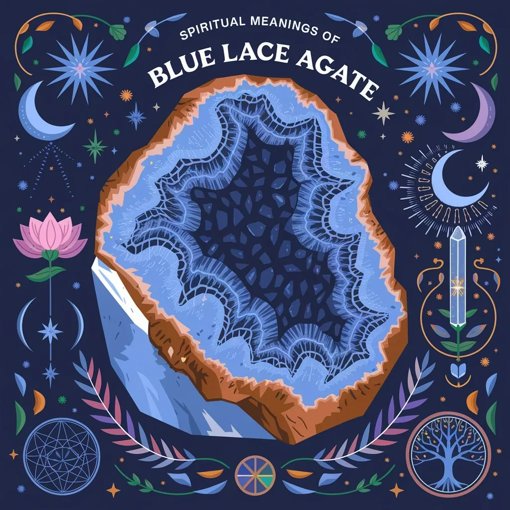 14 Spiritual Meanings of Blue Lace Agate: Inner Peace & Healing