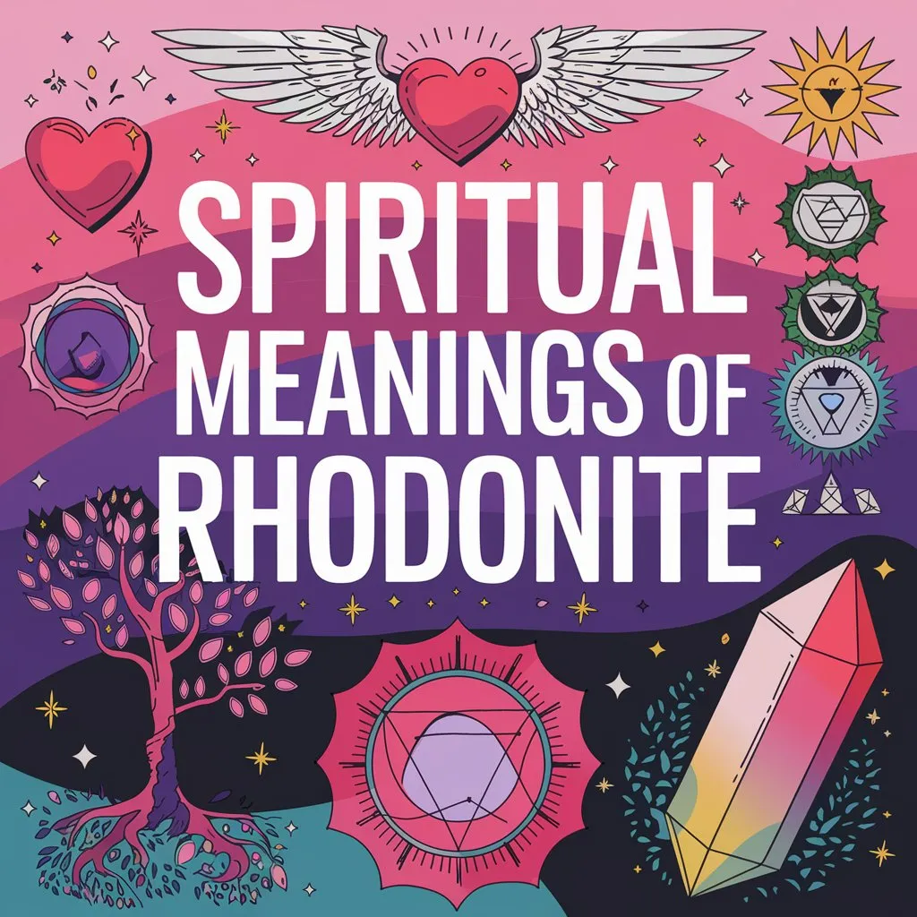 11 Spiritual Meanings of Rhodonite: Symbolism Revealed