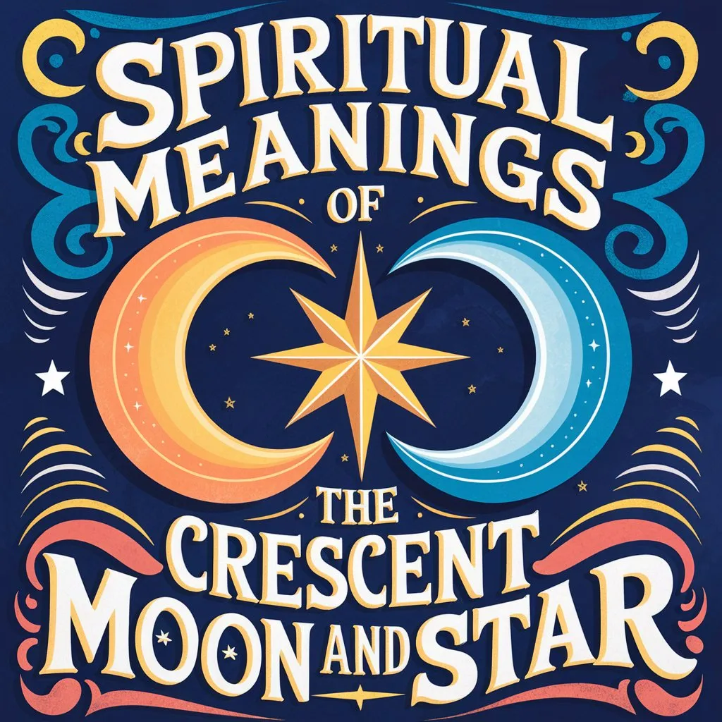 You are currently viewing 14 Spiritual Meanings of the Crescent Moon and Star: A Deeper Look