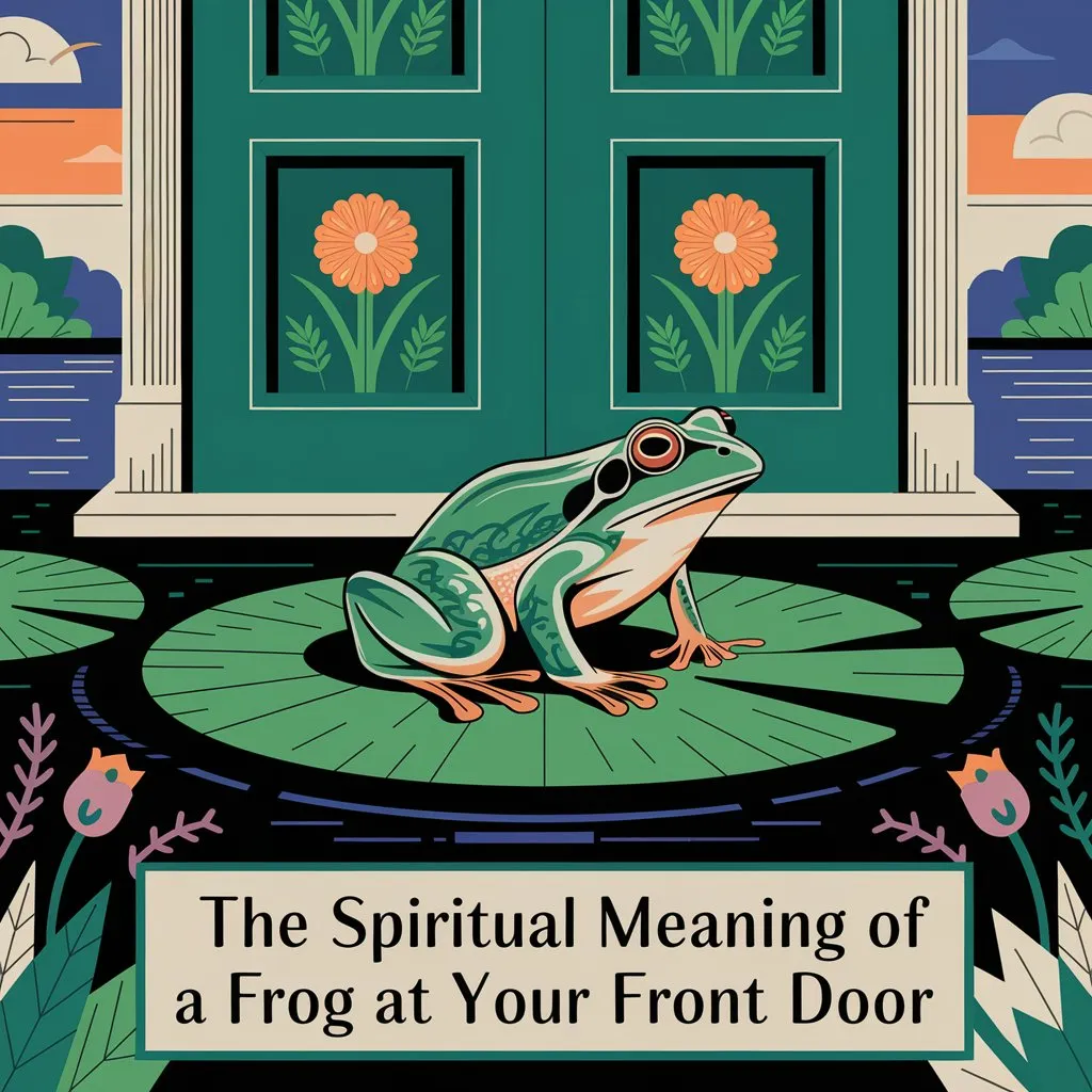 The Spiritual Meaning of a Frog at Your Front Door