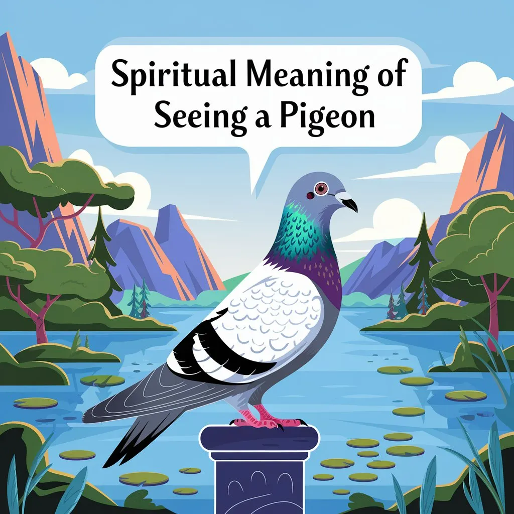 The Spiritual Meaning & Symbolism of Seeing a Pigeon