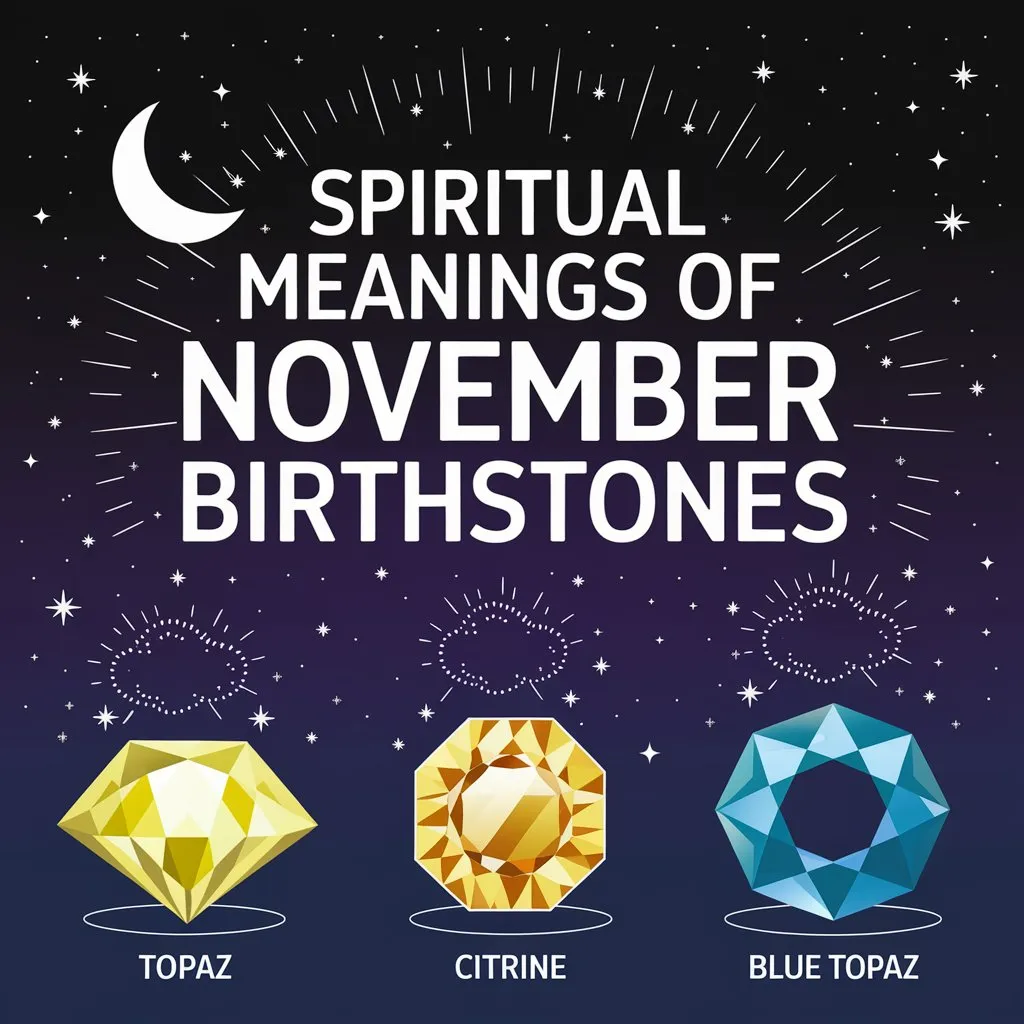 12 Spiritual Meanings of November Birthstones: Topaz & Citrine