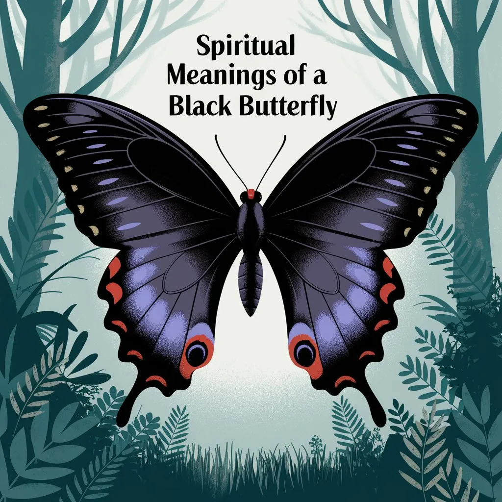 12 Spiritual Meanings of a Black Butterfly: Symbolism Revealed