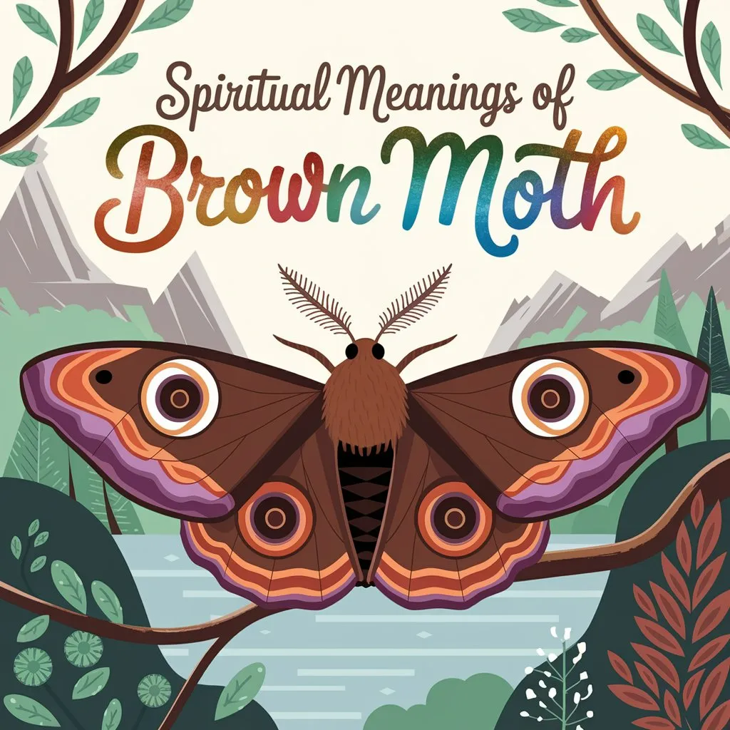 You are currently viewing 13 Spiritual Meanings of Brown Moth: Signs & Significance