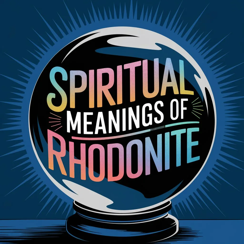 11 Spiritual Meanings of Rhodonite: Symbolism Revealed