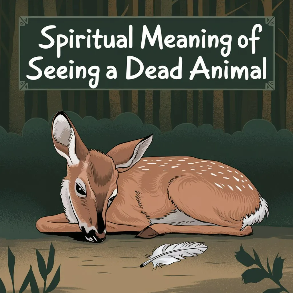 You are currently viewing The Spiritual Meaning of Seeing a Dead Animal