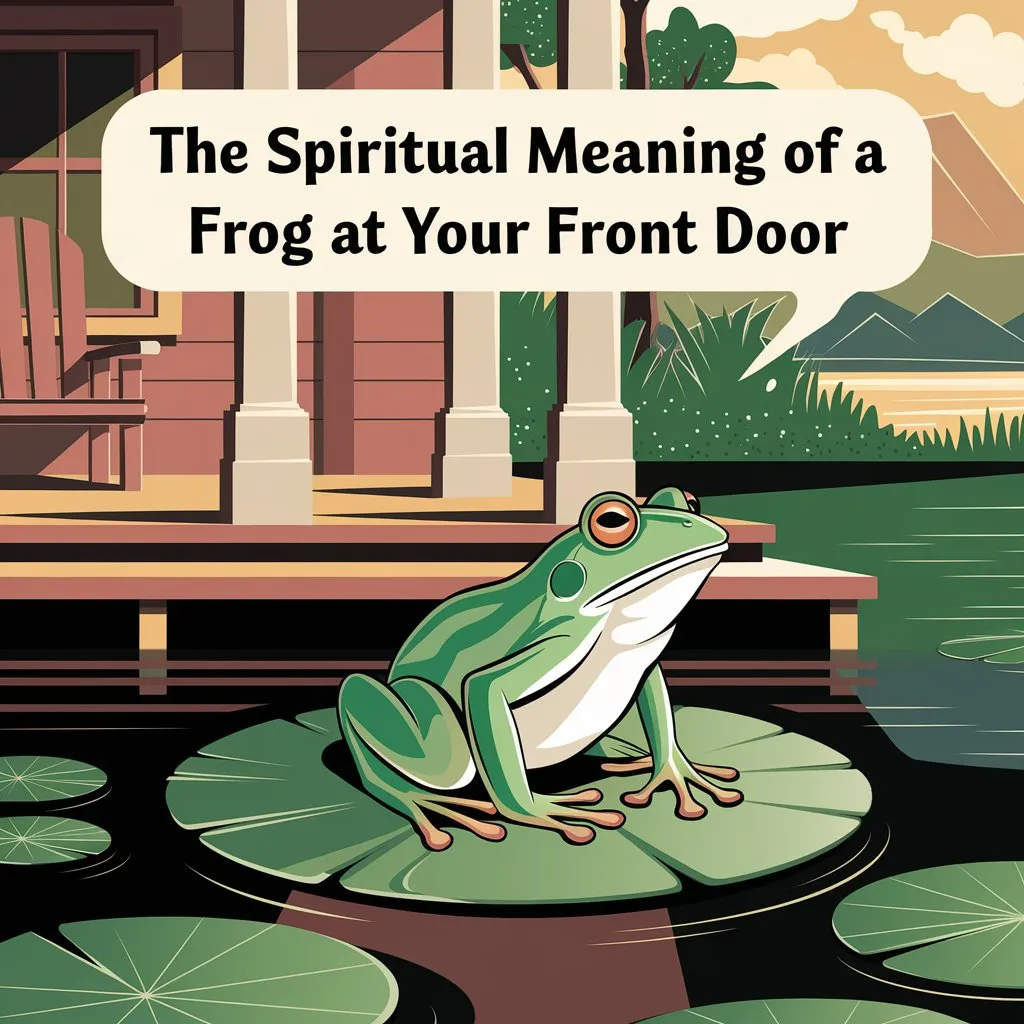 The Spiritual Meaning of a Frog at Your Front Door