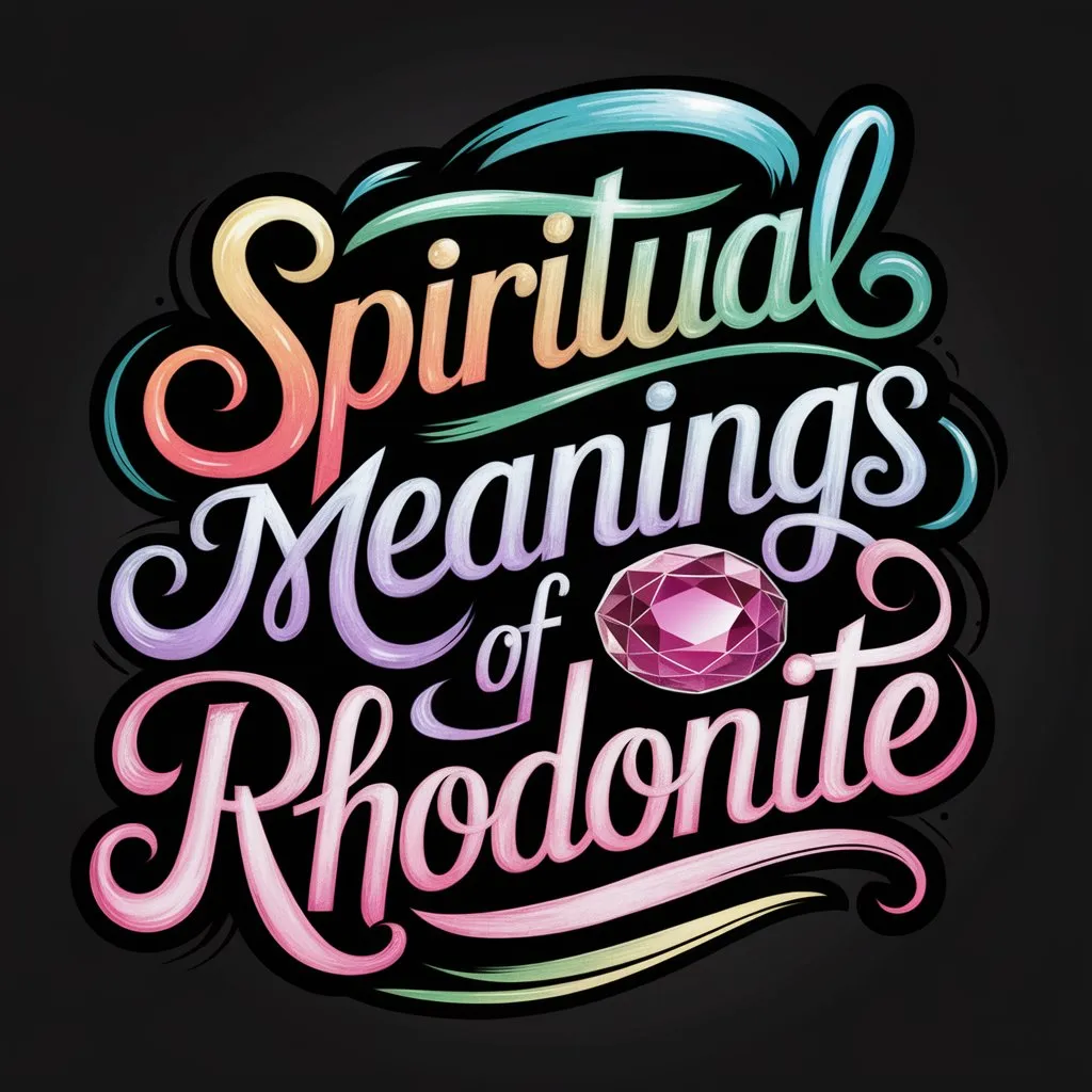 11 Spiritual Meanings of Rhodonite: Symbolism Revealed