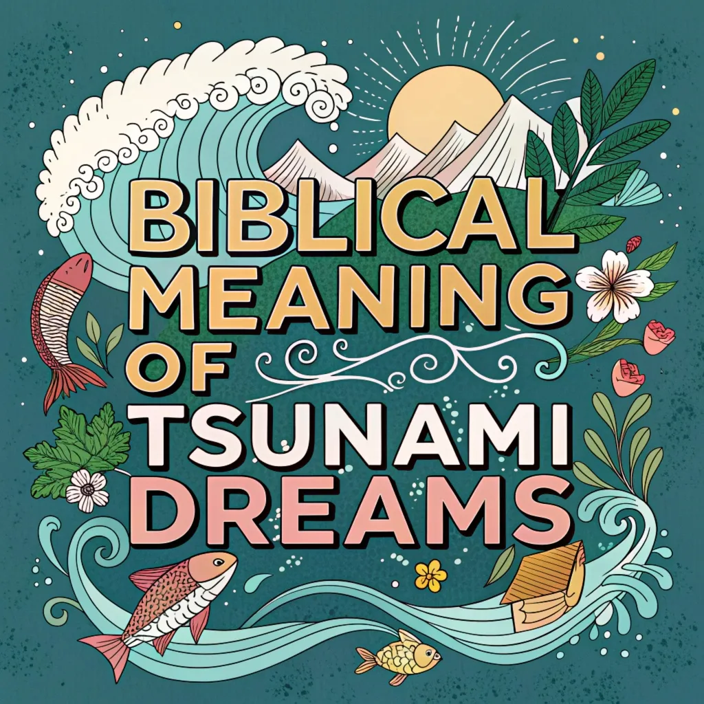 Biblical Meaning of Tsunami Dreams: 12 Spiritual Insights