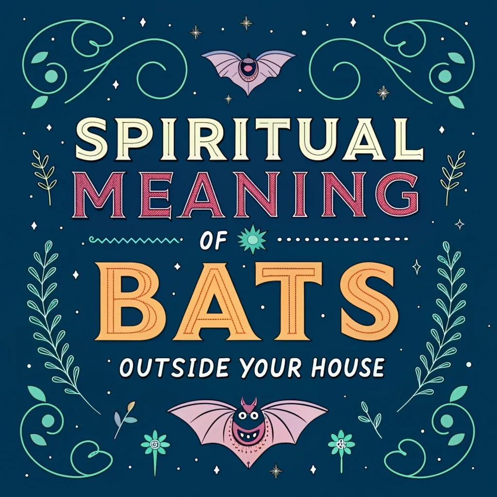 The Spiritual Meaning & Symbolism of Bats Outside Your House