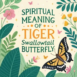 Read more about the article Spiritual Meaning & Symbolism of Tiger Swallowtail Butterfly