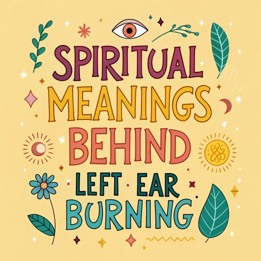 10 Spiritual Meanings Behind Left Ear Burning: Deep Insights