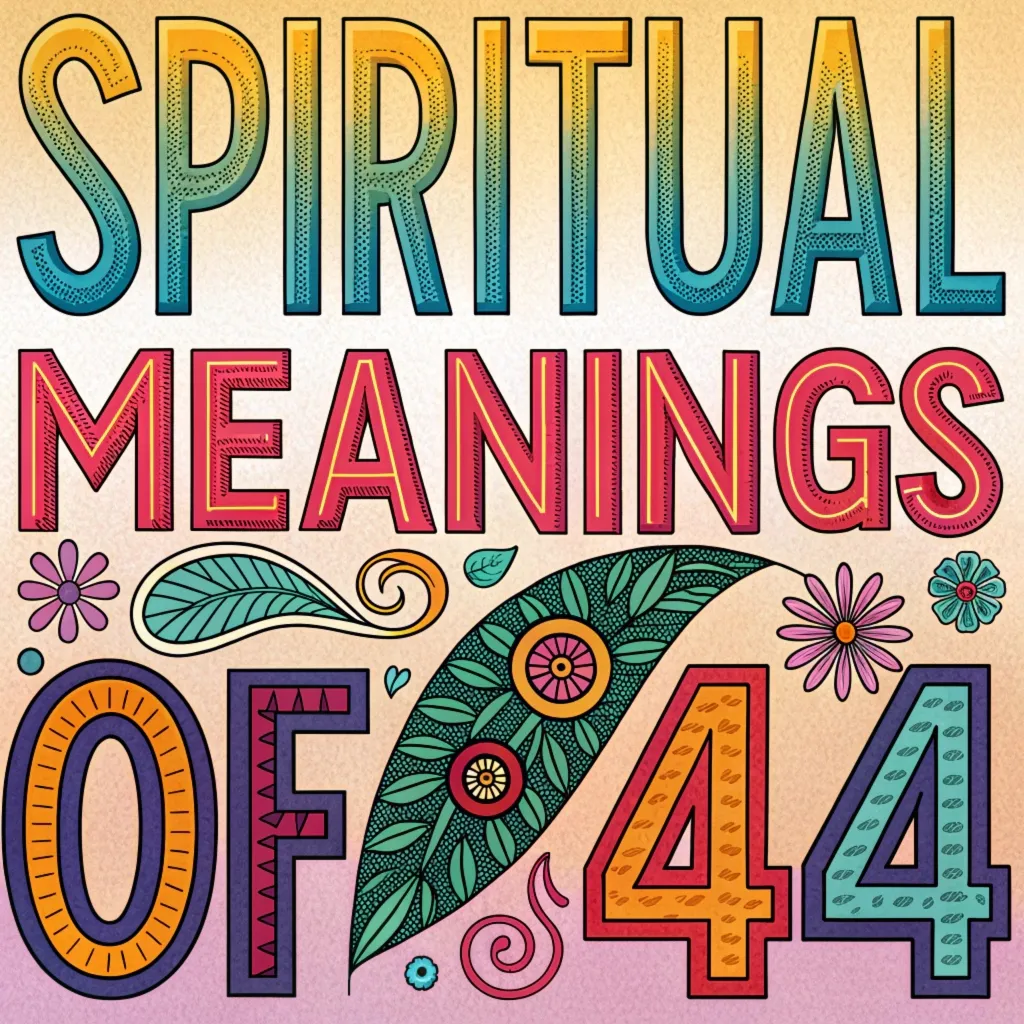 13 Spiritual Meanings of 44: Interpretations & Insights