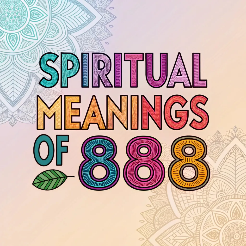 13 Spiritual Meanings of 888: A Guide to Inner Wisdom