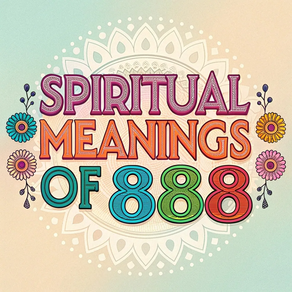 13 Spiritual Meanings of 888: A Guide to Inner Wisdom